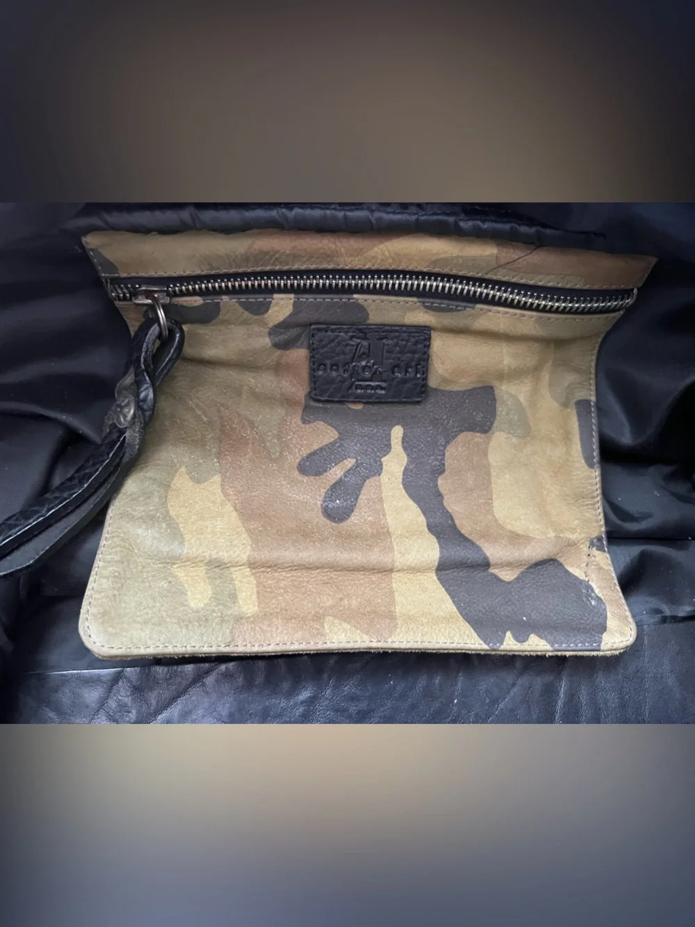 Camouflage Canvas Duffel Bag - Green Camo